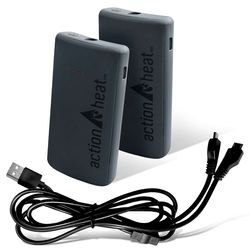 ActionHeat Gray Power Bank Kit Battery Bank For Universal 2 ft. L