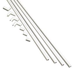 Legrand Cordmate 3/8 in. D X 120 in. L Cord Cover 1 pk
