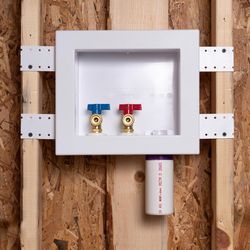Oatey 1/4 in. D Washing Machine Outlet Box