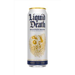 Liquid Death Mountain Water Spring Water 19.2 oz 1 pk