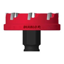 Diablo Steel Demon 2-1/2 in. Carbide Tipped 1/4 in. L Hole Cutter