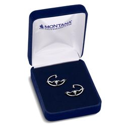 Montana Silversmiths Women's Western Silhouette Longhorn Earrings