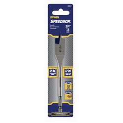 IRWIN Speedbor 3/4 in. X 6 in. L Carbon Steel Wood Boring Bit Hex Shank 1 pc