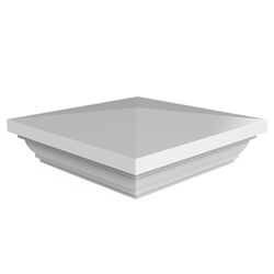 Barrette Outdoor Living 1.5 in. H X 5 in. W X 5 in. L Vinyl Post Top