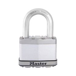 Master Lock Magnum 2 in. H X 1-1/4 in. W X 2-1/2 in. L Steel Dual Ball Bearing Locking Weather-Resis