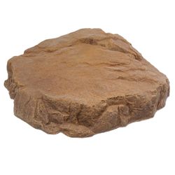 DekoRRa Products Rust Polyethylene 6 in. H X 31 in. L X 27 in. W Artificial Landscape Enclosure Outd