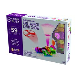 E-Blox Circuit Blox Fan Launch Light Show Toy Set Multicolored 25 pc