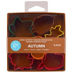 R&M International Corp Multicolored Steel Cookie Cutter Set