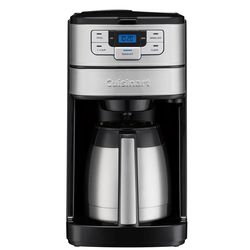 Cuisinart 10 cups Black/Silver Coffee Maker