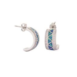 Montana Silversmiths Women's Water's Path Cuff Silver Earrings Water Resistant