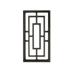 Nuvo Iron 9 in. L Powder Coated Black Steel Gate Insert 1 pk