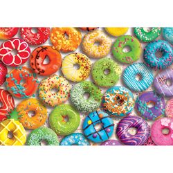 Eurographics Donut Rainbow Jigsaw Puzzles Multicolored 550 pc