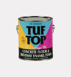 Tuf-Top Semi-Gloss Clear Tint Base Water-Based Latex Floor and Driveway Sealer 1 gal