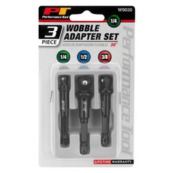 Performance Tool Wobble Adapter Set 3 pc