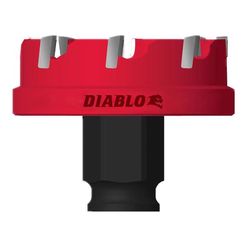Diablo Steel Demon 2 in. Carbide Tipped 1/4 in. L Hole Cutter