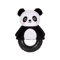 Pet Shop by Fringe Studio For Dog Black/White Plush/Rubber Stu-Panda-Ous Dog Toy