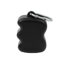 Springer For Dog Black Rubber Treat Pouch 1 pk