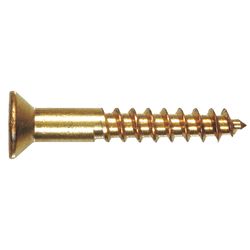 Hillman No. 10 X 2-1/2 in. L Phillips Wood Screws 100 pk