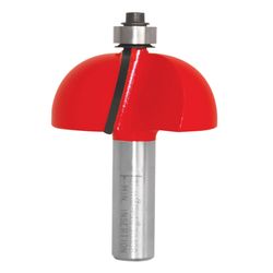 Freud 2 in. D X 3/4 in. X 2-5/8 in. L Carbide Cove Router Bit