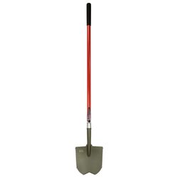 Radius Garden Root Slayer 57 in. Carbon Steel Spade Fiberglass Handle