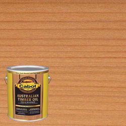 Cabot Australian Timber Oil Transparent Amberwood Oil-Based Penetrating Oil Australian Timber Oil 1