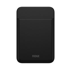Ridge Black Cardholder Cell Phone Wallet For All Smartphones