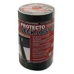 Protecto Wrap Super Stick 9 in. W X 50 ft. L Deck Joist Flashing Tape Black
