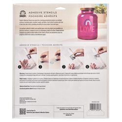 FolkArt Vinyl Block Stencil Set 3 pk