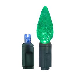 Celebrations Platinum LED C6 Multicolored Duet 50 ct String Christmas Lights 25 ft.