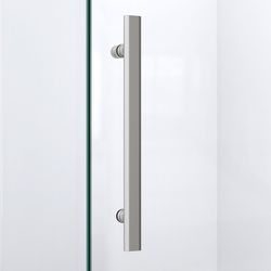 DreamLine Prism Plus 74-3/4 in. H X 36 in. W X 36 in. L White Shower Encloser and Base Kit