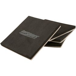 SuperSliders Black Assorted in. Adhesive Felt Heavy Duty Glide 4 pk