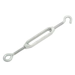 Hampton Zinc-Plated Aluminum/Steel 0.185 in. D Turnbuckle 120 lb 4-3/4 in. L