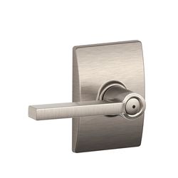 Schlage F Series Satin Nickel Zinc Privacy Lever
