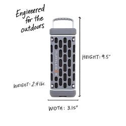 Turtlebox Ranger Wireless Bluetooth Weather Resistant Portable Speaker