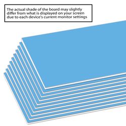 Bazic Products 0.2 in. W X 30 in. L Blue Foam Board