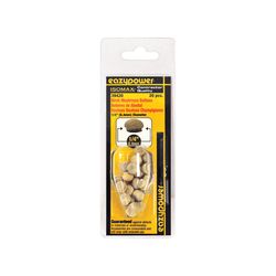 Eazypower Isomax Mushroom Birch Head Plug 1/4 in. D 20 pk