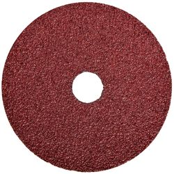 Norton 4 in. Aluminum Oxide Center Mount F226/F240 AO Fiber Disc 50 Grit Coarse 25 pk