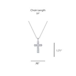 Montana Silversmiths Women's Round Brilliance Cross Necklace