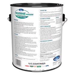 Seal Once Marine Grade Flat Clear Fully-Transparent Water-Based Premium Wood Sealer 1 gal