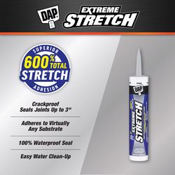 DAP Extreme Stretch Clear Acrylic Urethane All Purpose Sealant 10.1 oz
