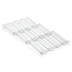 iDesign Linus 1.16 in. H X 8.04 in. W X 15.54 in. D Plastic Drawer Spice Holder