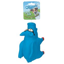 Boss Pet Digger's For Dog Blue Flying Grunting Pig Dog Toy 1 pk