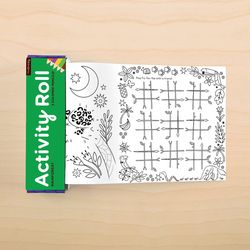 Chronicle Books Mudpuppy Activity Roll Multicolored