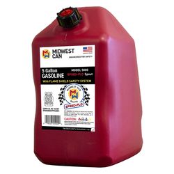 Midwest Can Speed Flo HDPE Gas Can 5 gal