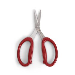 Harold Import Helen's Asian Red/Silver Stainless Steel Scissors 2.7 oz