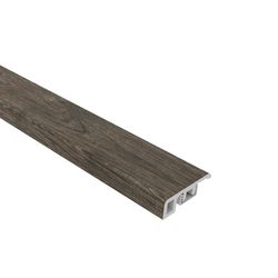CALI Builder's Choice .35 in. H X 1.73 in. W X 72.83 in. L Prefinished Brown Vinyl Trim