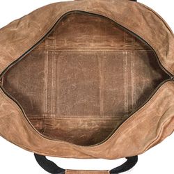 Readywares 20 in. W Waxed Canvas Utility Bag Tan 1 pc