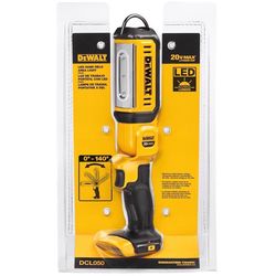 DeWalt 20V MAX 1000 lm Black/Yellow LED Rechargeable Hand Held Area Light
