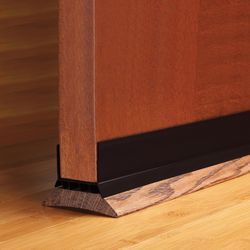 M-D Building Products Black Vinyl Under Door Seal For Doors 36 in. L X 1.75 in.