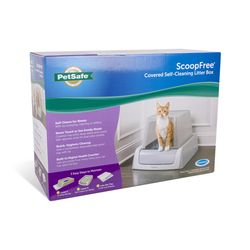 PetSafe ScoopFree Plastic Gray Self Cleaning Litter Box 1 pk